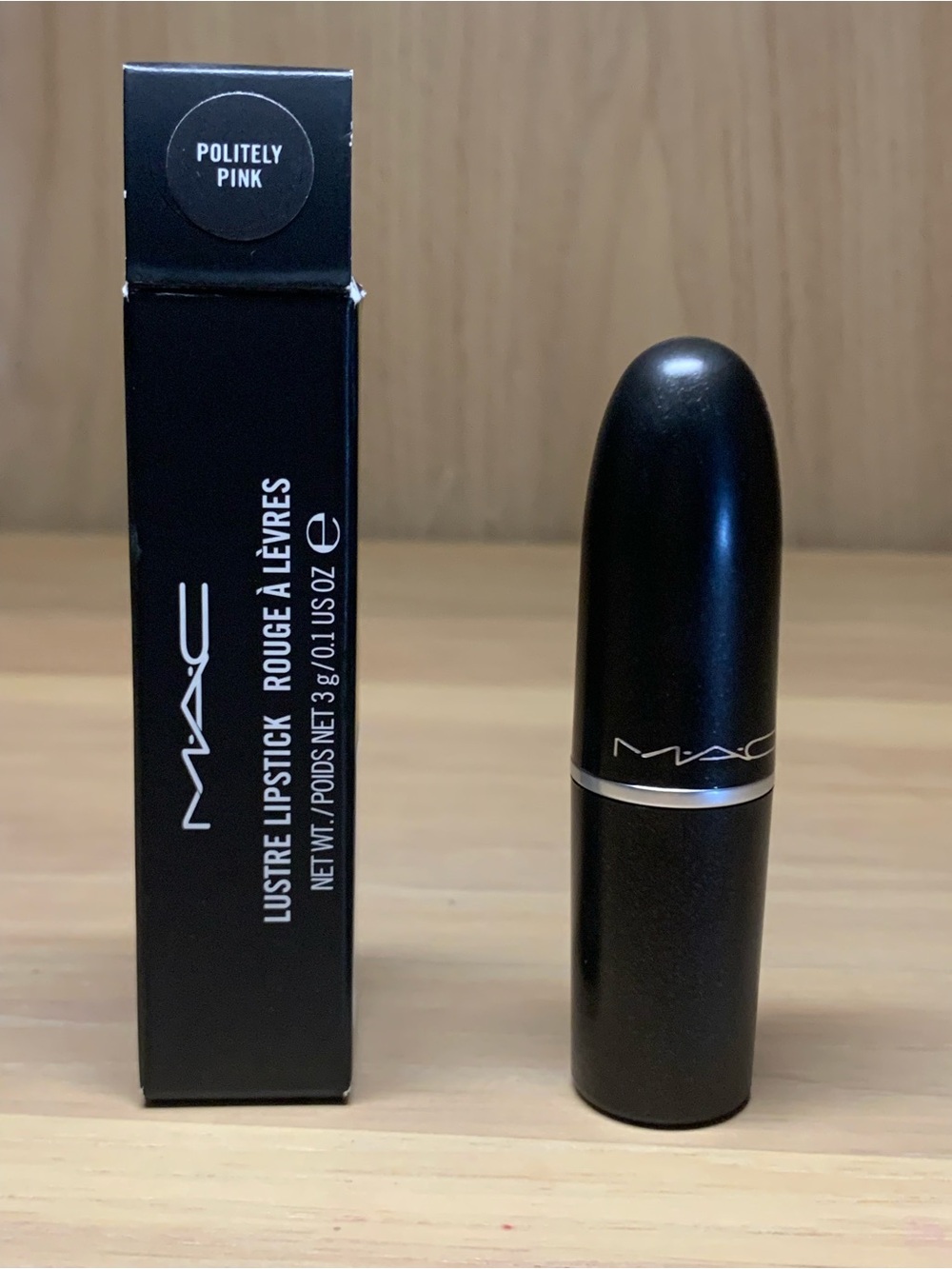 MAC Cosmetics Lustre Lipstick - Politely Pink - Picture 4 of 6